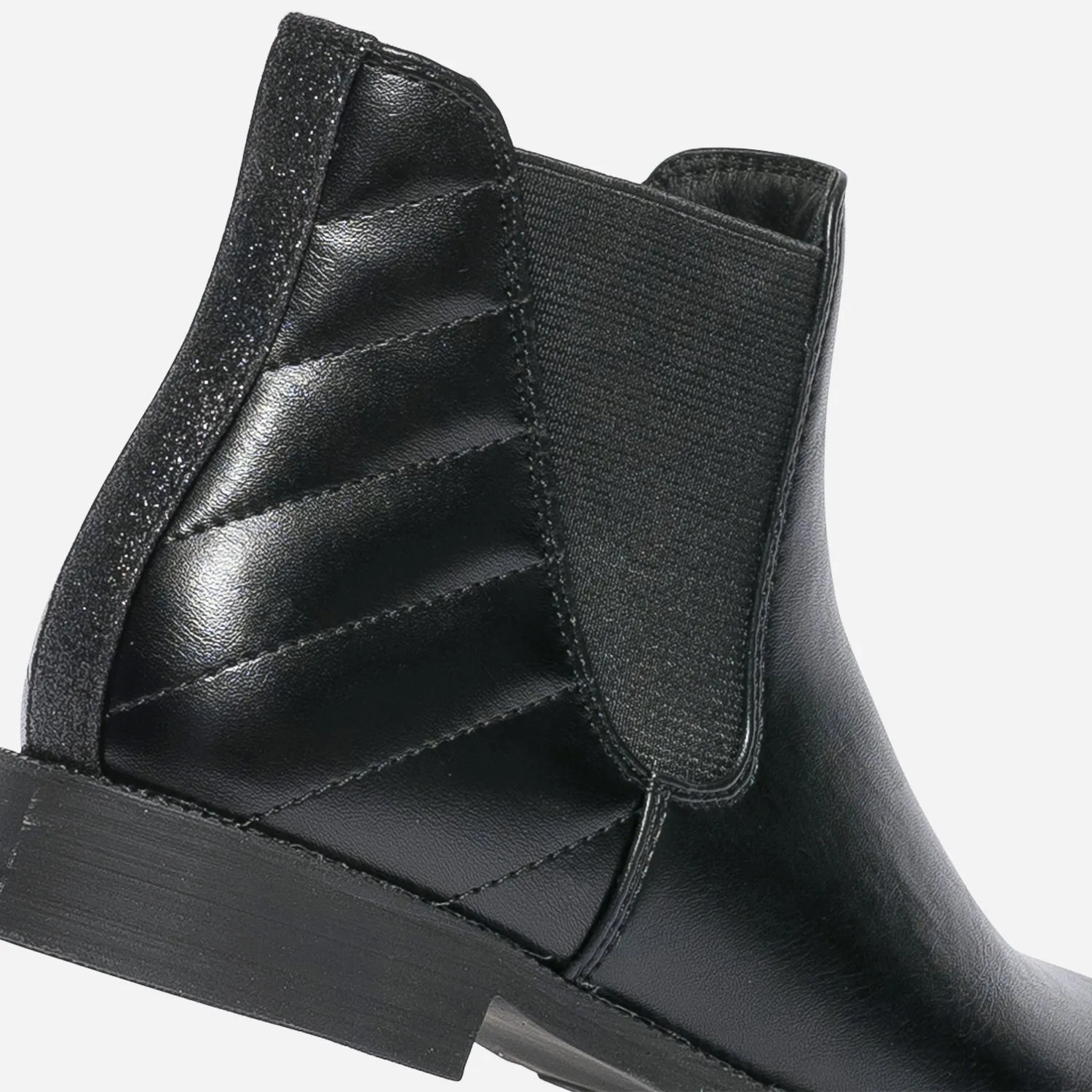 Boots noir esprit motard - Boots Enfant | ERAM