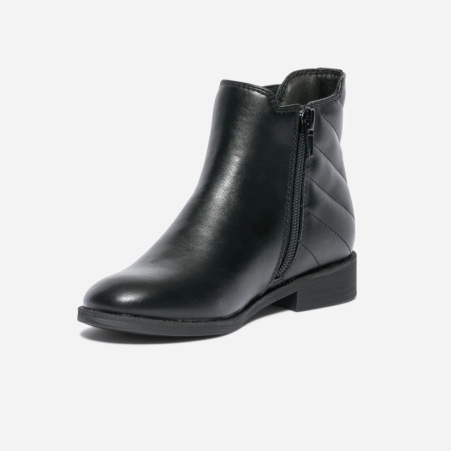 Boots noir esprit motard - Boots Enfant | ERAM