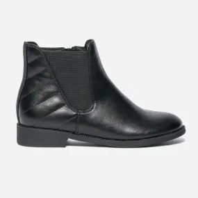 Boots noir esprit motard - Boots Enfant | ERAM