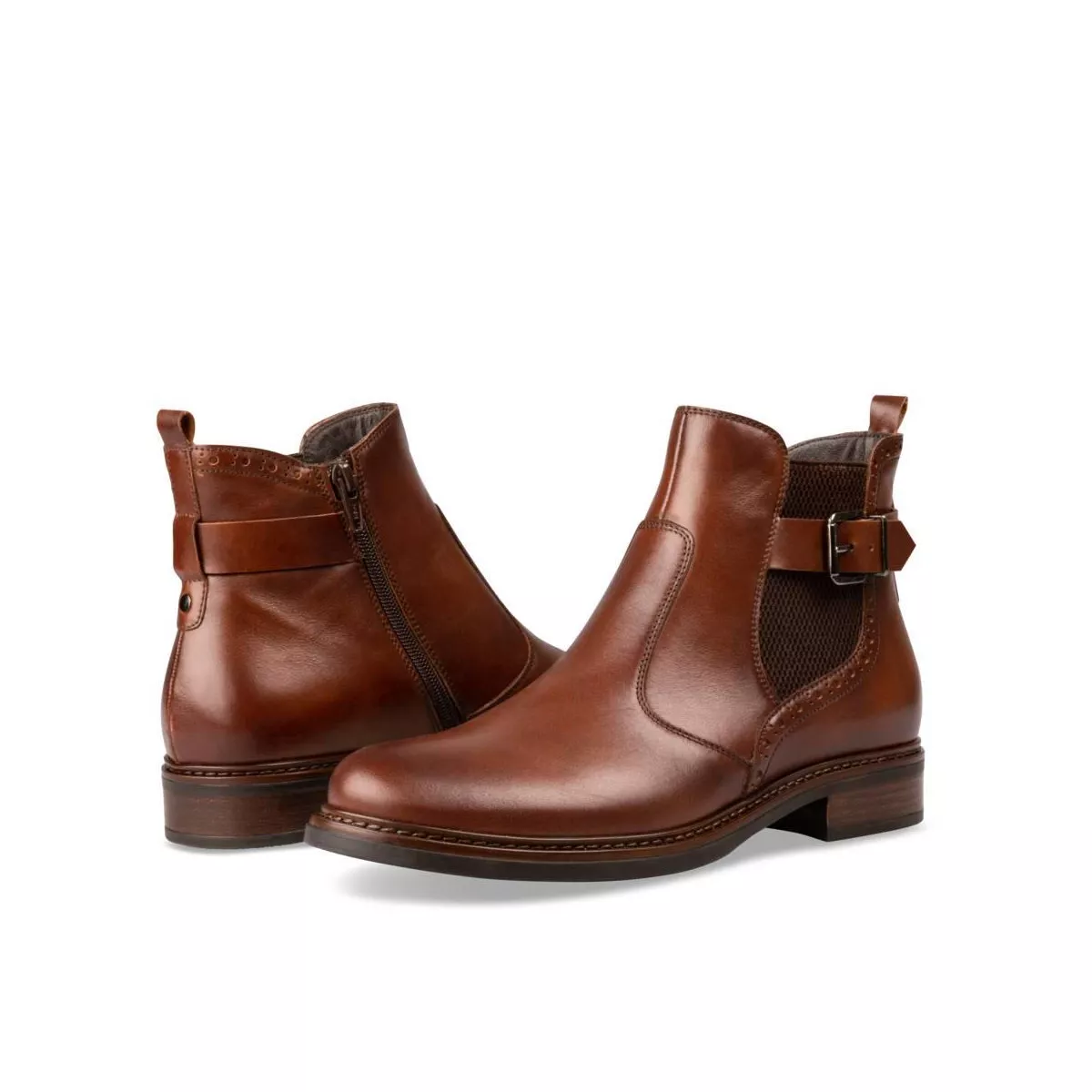 Bottines MARRON MEGIS ELEGANT