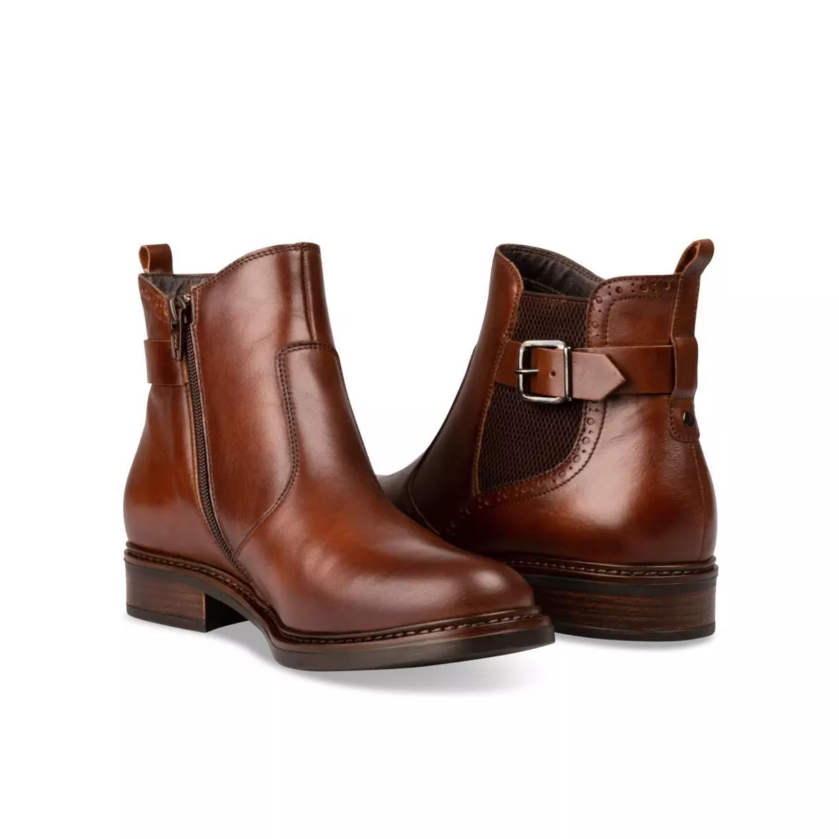 Bottines MARRON MEGIS ELEGANT