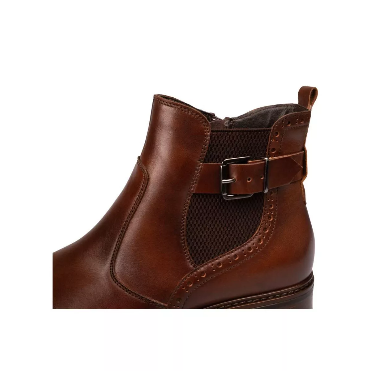 Bottines MARRON MEGIS ELEGANT