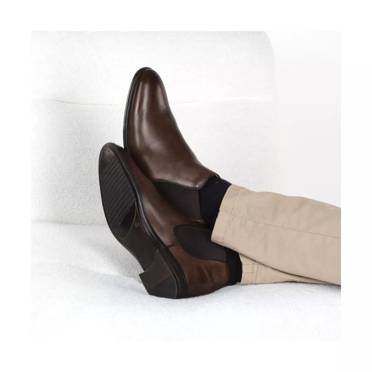 Bottines MARRON PIERRE CARDIN