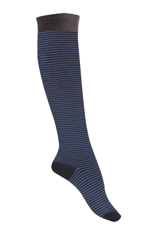 Chaussettes hautes laine mérinos massant anti-fatigue