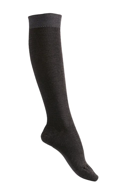 Chaussettes hautes laine mérinos massant anti-fatigue