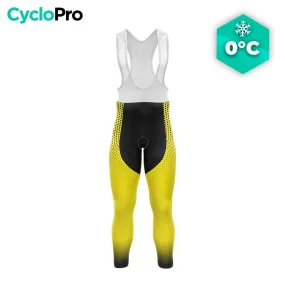 COLLANT CYCLISTE HIVER HOMME / JAUNE - DIMENSION+