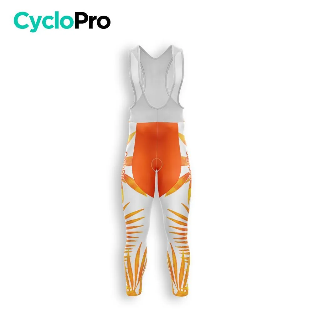 COLLANT DE CYCLISTE HIVER HOMME ORANGE - NATURA+ - DESTOCKAGE