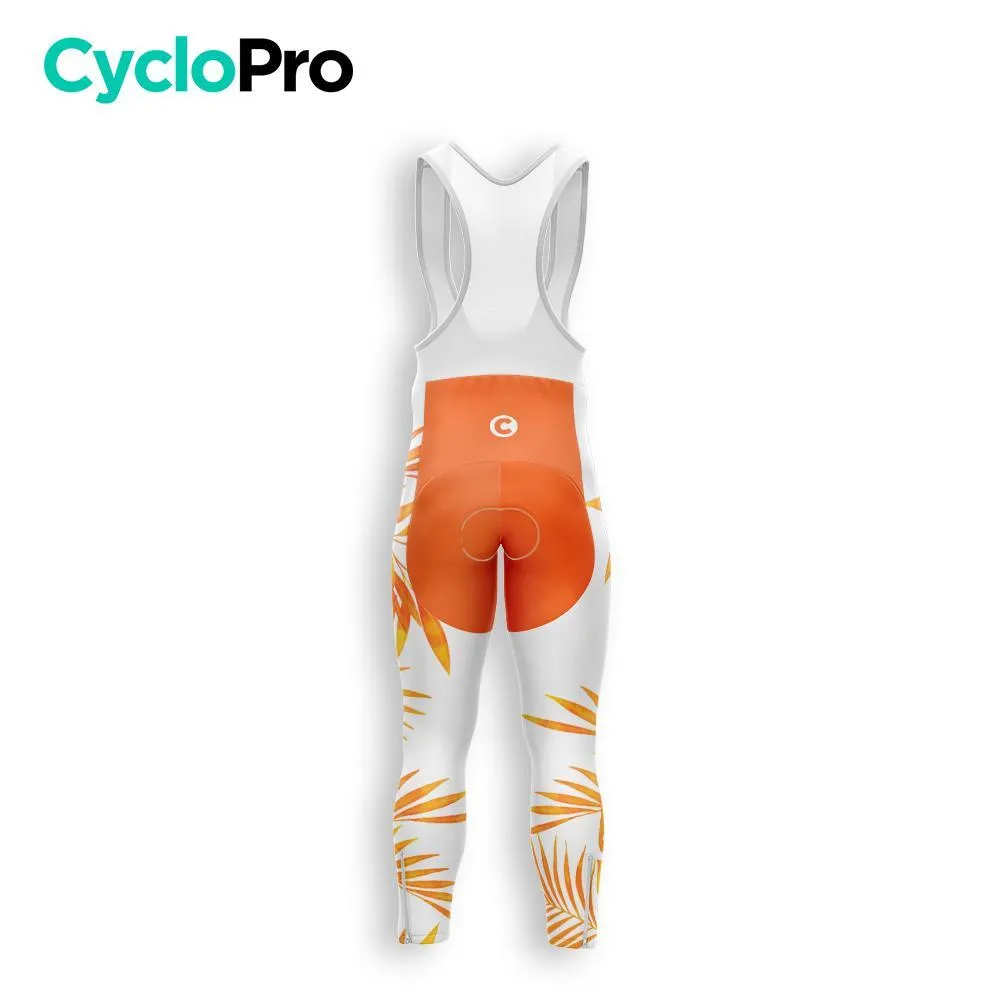 COLLANT DE CYCLISTE HIVER HOMME ORANGE - NATURA+ - DESTOCKAGE