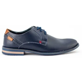 KOMODO Chaussures élégantes pour hommes 859 bleu marine