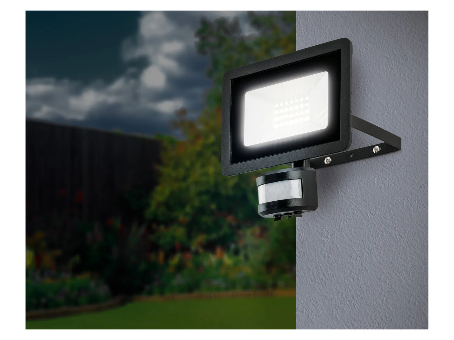 LIVARNO home Projecteur extérieur à LED, 24 W