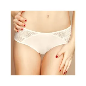 LOU PARIS Shorty Femme Microfibre BLOOM Ivoire