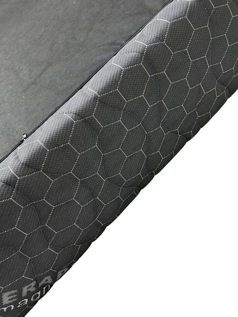 Matelas Mousse 180x200 cm - gris anthracite