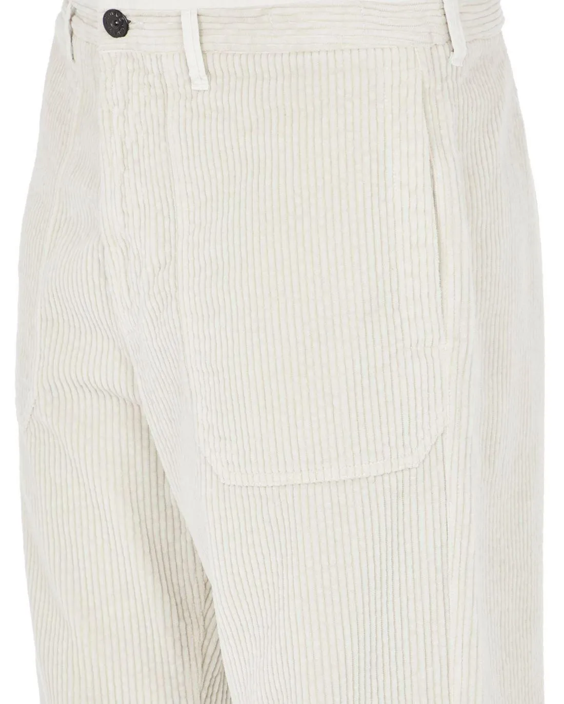 PANTALON BLANC  - STONE ISLAND | Chez Maman Rouen