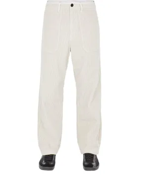 PANTALON BLANC  - STONE ISLAND | Chez Maman Rouen