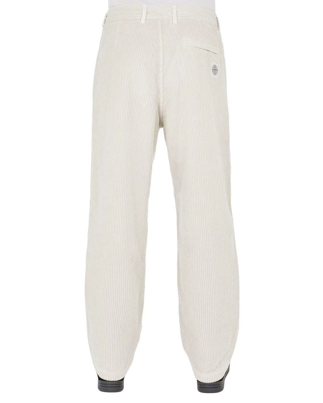 PANTALON BLANC  - STONE ISLAND | Chez Maman Rouen