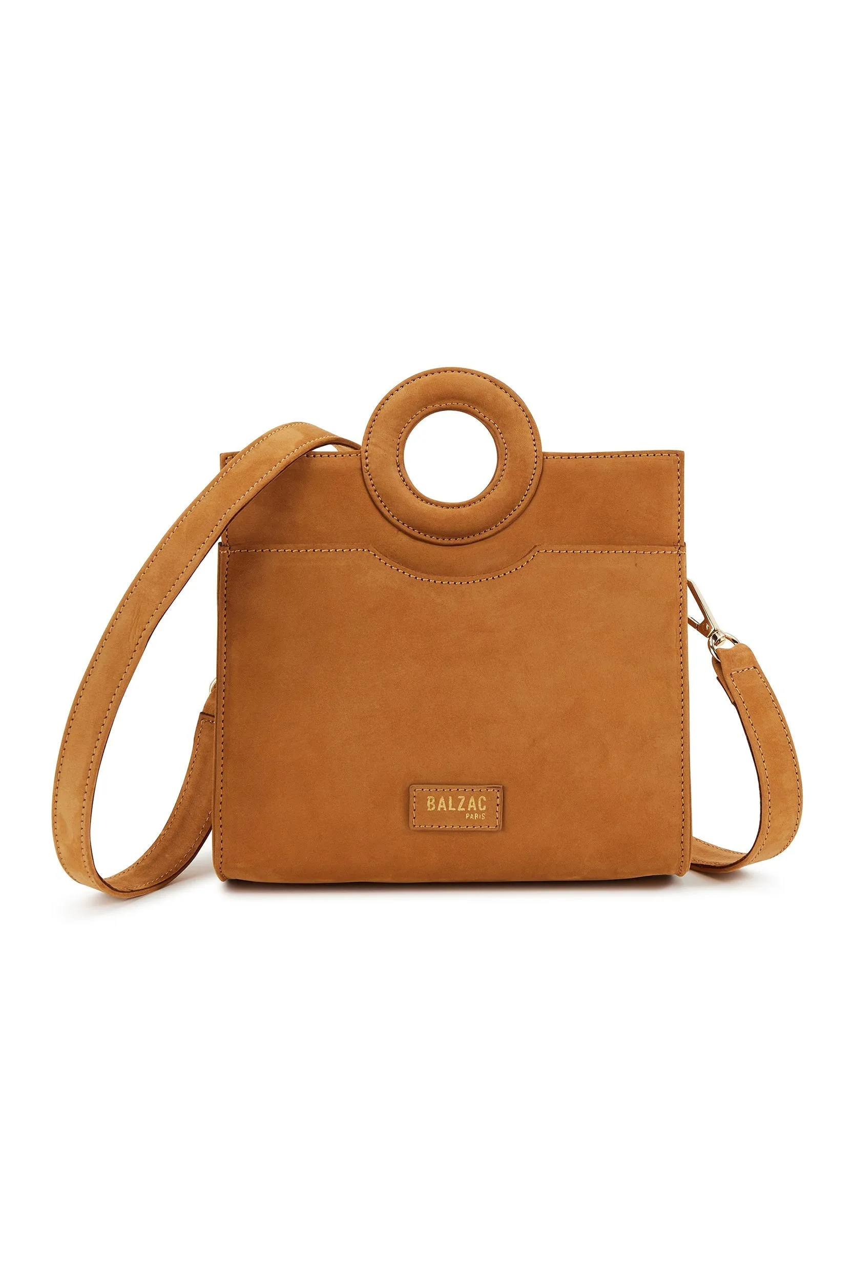 Sac Mini Gaia nubuck camel