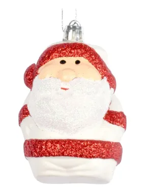 Suspension Pere noel - Blanc